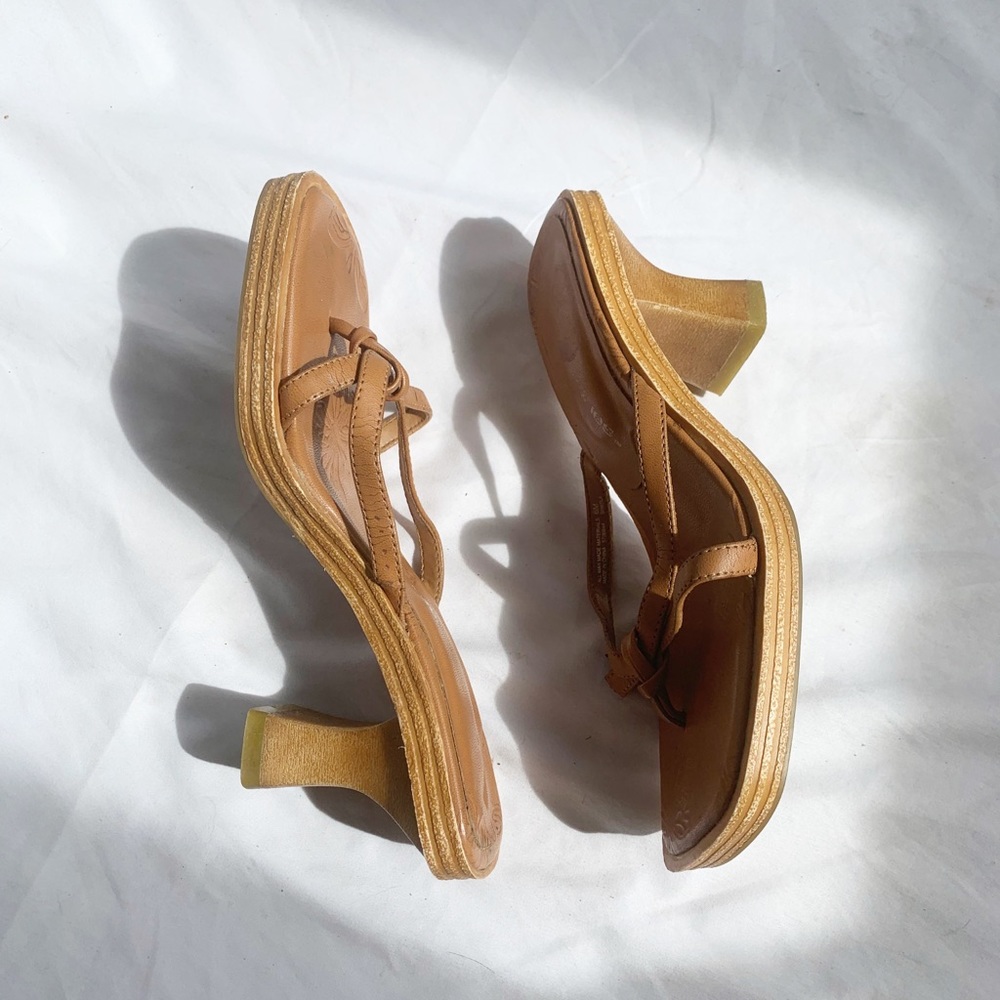 Y2K no boundaries Shayla Chunky Sandal Heels 6 - Picture 6 of 7